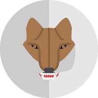 wolf vector icoon ontwerp