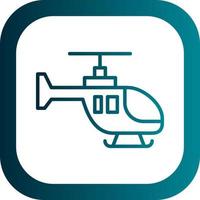 helikopter vector icoon ontwerp