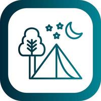 camping vector icoon ontwerp