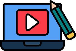 video editor vector icoon