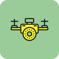 dar camera vector icoon ontwerp