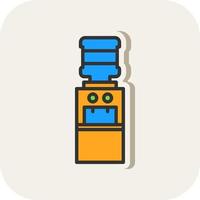 water dispenser vector icoon ontwerp