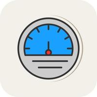 snelheidsmeter vector icoon ontwerp