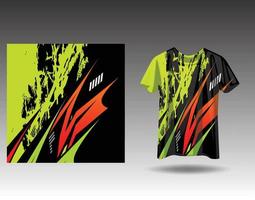 t-shirt sport- ontwerp voor racing Jersey wielersport Amerikaans voetbal gaming vector