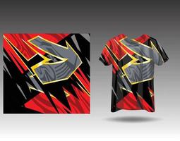 t-shirt sport- ontwerp voor racing Jersey wielersport Amerikaans voetbal gaming vector