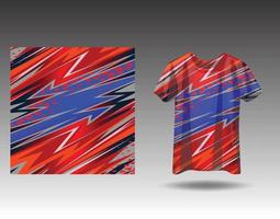 t-shirt sport- ontwerp voor racing Jersey wielersport Amerikaans voetbal gaming vector