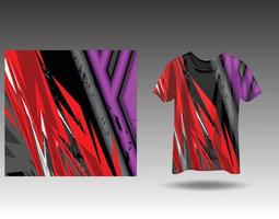 t-shirt sport- ontwerp voor racing Jersey wielersport Amerikaans voetbal gaming vector