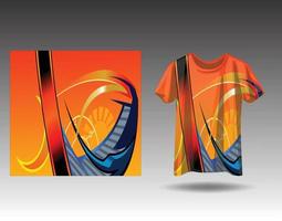 t-shirt sport- ontwerp voor racing Jersey wielersport Amerikaans voetbal gaming vector