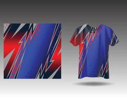 t-shirt sport- ontwerp voor racing Jersey wielersport Amerikaans voetbal gaming vector