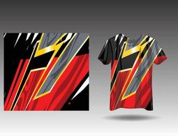 t-shirt sport- ontwerp voor racing Jersey wielersport Amerikaans voetbal gaming vector