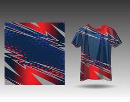 t-shirt sport- ontwerp voor racing Jersey wielersport Amerikaans voetbal gaming vector