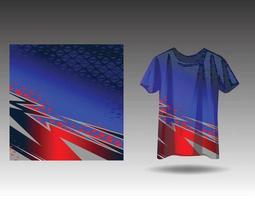 t-shirt sport- ontwerp voor racing Jersey wielersport Amerikaans voetbal gaming vector