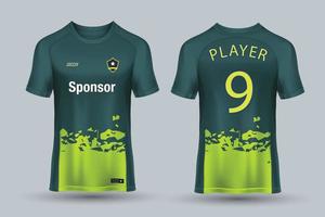 sport- Jersey ontwerp voor sublimatie vector