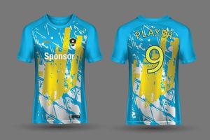 sport- Jersey ontwerp voor sublimatie vector