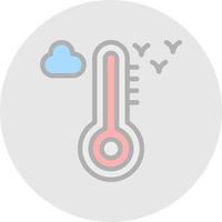 temperatuur vector icoon ontwerp