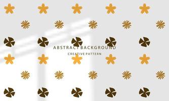 abstract achtergrond hand getekend bloem schattig patroon schoon wit pastel aantrekkelijk schaduw bedekking eps 10 vector