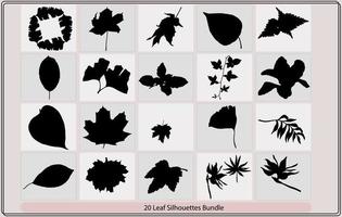 blad silhouet, zwart herfst bladeren of gebladerte silhouetten, handpalm bladeren silhouetten, silhouet takken met blad vector