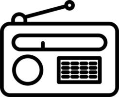 radio vector pictogram