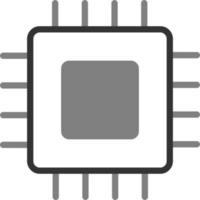 microchip vector icoon