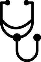 stethoscoop vector pictogram