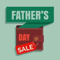 Fathers Day Sale illustratie Vector