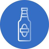 bier fles vector icoon ontwerp