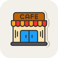 cafe vector icoon ontwerp