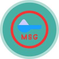 msg vector icoon ontwerp