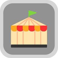 circus tent vector icoon ontwerp