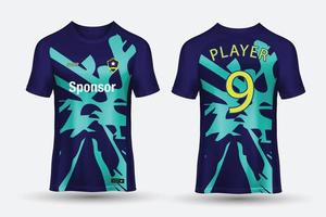 vector voetbal Jersey sjabloon sport t overhemd ontwerp