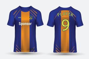 vector voetbal Jersey sjabloon sport t overhemd ontwerp