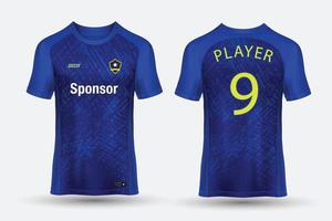 vector voetbal Jersey sjabloon sport t overhemd ontwerp