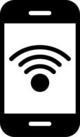 Wifi signaal vector icoon