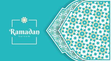 Ramadan banier patroon achtergrond ontwerp vector