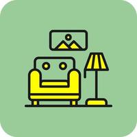 lounge vector icoon ontwerp