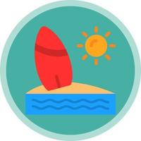 surfen vector icoon ontwerp