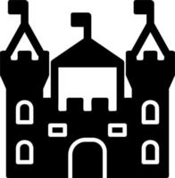 kasteel vector pictogram