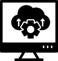 cloud computing vector icon