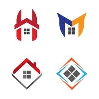 huis logo afbeeldingen vector