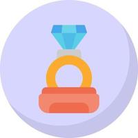 diamant ring vector icoon ontwerp