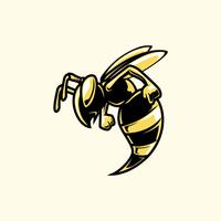 Insect mascotte illustratie vector