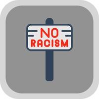 Nee racisme vector icoon ontwerp