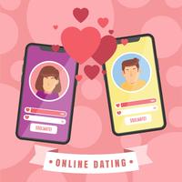 Online dating vector