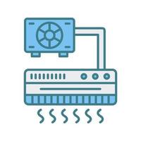 airconditioner vector pictogram