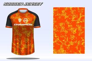 voetbal Jersey sport t-shirt ontwerp mockup voor Amerikaans voetbal club vector