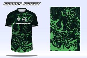 voetbal Jersey sport t-shirt ontwerp mockup voor Amerikaans voetbal club vector