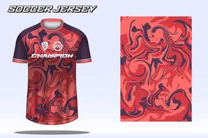 voetbal Jersey sport t-shirt ontwerp mockup voor Amerikaans voetbal club vector