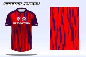 voetbal Jersey sport t-shirt ontwerp mockup voor Amerikaans voetbal club vector