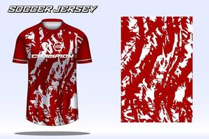 voetbal Jersey sport t-shirt ontwerp mockup voor Amerikaans voetbal club vector