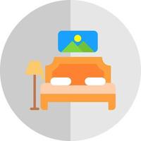 slaapkamer vector icoon ontwerp